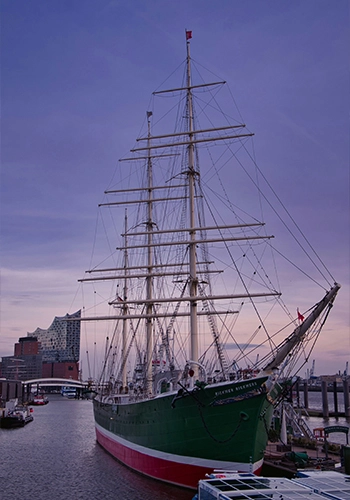 Frachtsegelschiff „Rickmer Rickmers“