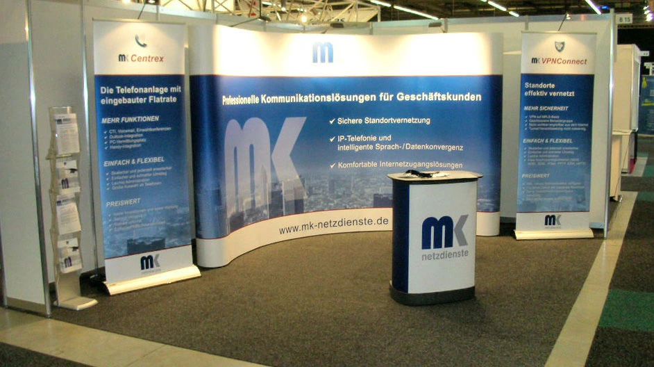 MK Netzdienste auf der business-online in Münster