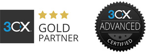 3CX GOLD Partner & Advanced-Zertifziert