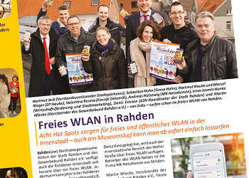 Freies WLAN in Rahden