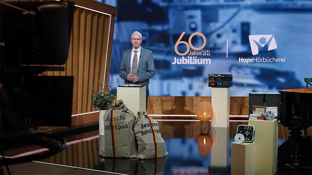 TV-Ausstrahlung: 60 Jahre Jubiläum der Hope Hörbücherei